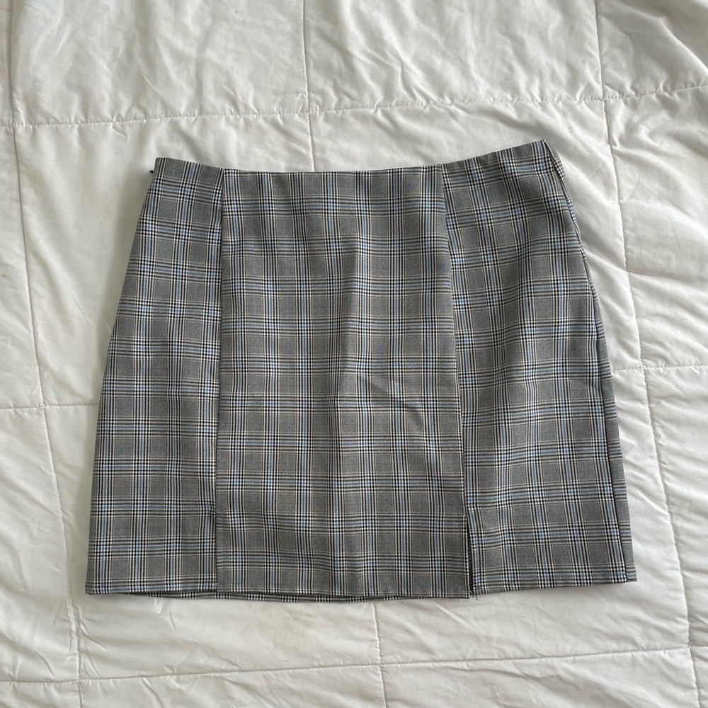 SHEIN plaid skirt